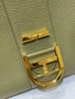 Delvaux Brillant Tempo Large Sage Green Allure Calf, Gold Hardware