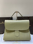 Delvaux Brillant Tempo Large Sage Green Allure Calf, Gold Hardware