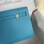 Kelly Dance Northern Blue Evercolor Leather Gold & Silver Hardware