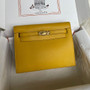 Hermes Kelly Dance Evercolor Leather Gold  Hardware