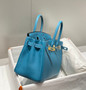 Hermès Birkin Bleu Denim Togo Leather Palladium Hardware Bag