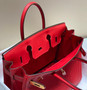 Hermès Birkin Rouge Chine China Red Togo Leather Palladium Hardware Bag