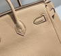 Hermès Birkin Gris Tourterelle Dove Grey Togo Leather Palladium Hardware Bag