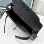 Hermès Kelly Depeches 25 Black Epsom Leather Palladium Hardware Clutch Bag