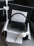 Chanel Shiny Crocodile-Embossed Calfskin Mini Top Handle Flap Bag