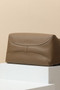 Hermès Oxer Shoulder & Top Handle Bag in Etoupe Evercolor Leather