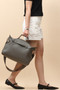 Hermès Oxer Shoulder & Top Handle Bag in Etain  Evercolor Leather