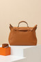 Hermès Oxer Shoulder & Top Handle Bag in Toffee  Evercolor Leather