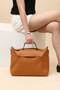 Hermès Oxer Shoulder & Top Handle Bag in Toffee  Evercolor Leather