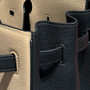 Hermès Birkin 35 Special Order (HSS) Bicolor in Dove Gray & Black Togo