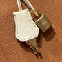Hermès Birkin 35 Special Order (HSS) Bicolor in Gold & Craie Togo