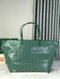 Goyard Artois GM Tote Bag (68 cm) in Green Goyardine Canvas