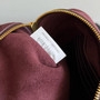 Bottega Veneta Large Leather Nodo Pouch (Barolo / Deep Bordeaux)