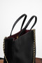 Chanel Vertical Shopping Tote Bag — Black Smooth Calfskin with Gold Hardware