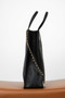 Chanel Vertical Shopping Tote Bag — Black Smooth Calfskin with Gold Hardware