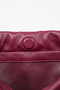 Chanel Quilted Lambskin Drawstring Bucket Bag — Burgundy with Gold Hardware