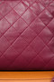 Chanel Quilted Lambskin Drawstring Bucket Bag — Burgundy with Gold Hardware