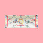 Christian Dior Medium Embroidered Canvas Tote Bag — Pink/Multicolor Birds & Bows Motif