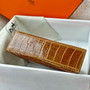 Hermès Kelly Pochette Shiny Alligator Lisse (Mousse PHW)