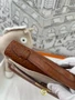 Hermès Kelly Pochette Matte Alligator Mississippiensis (Fauve )