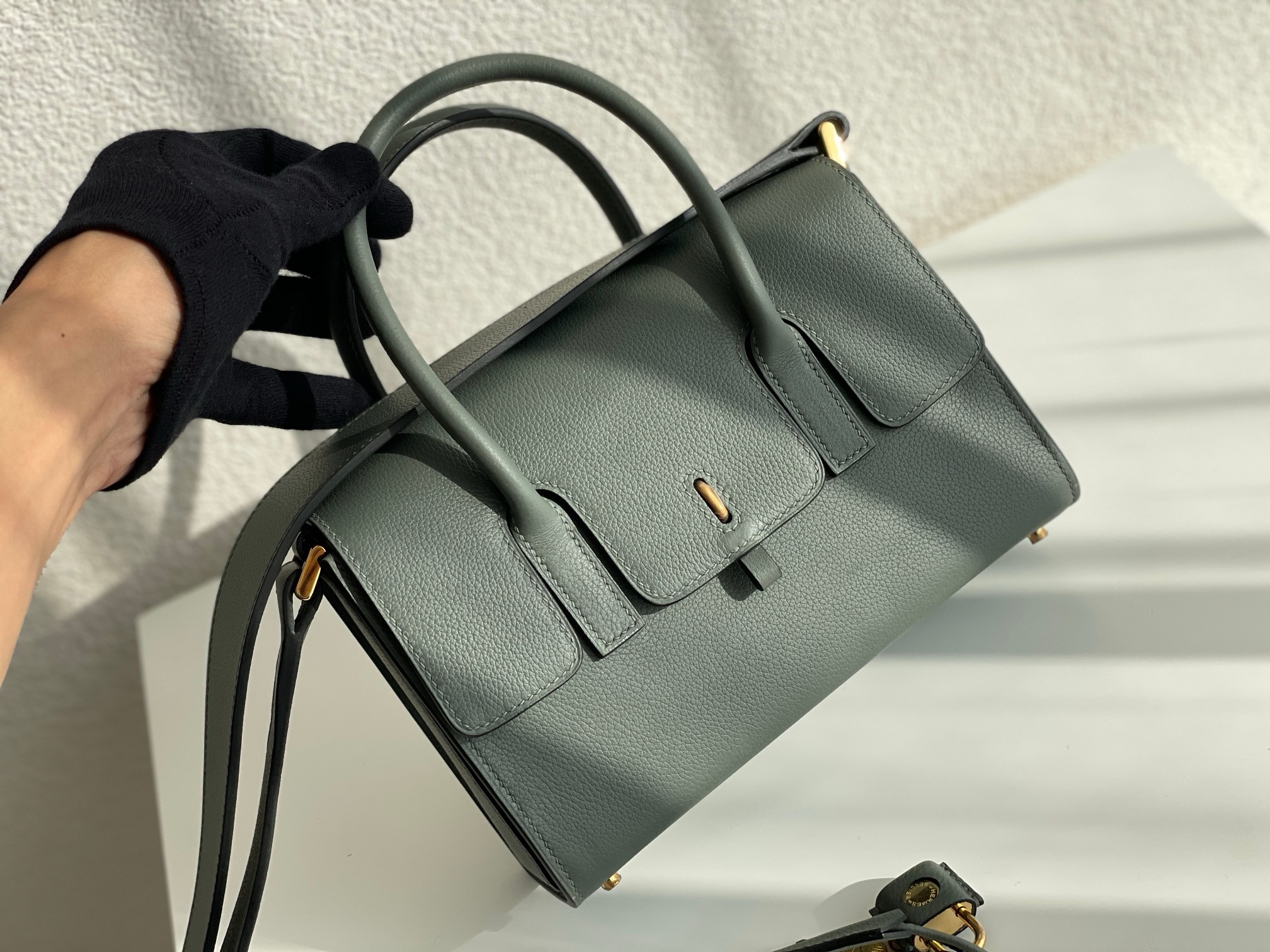 HERMES New Drag 22 Bag Olive - BVPRIVE