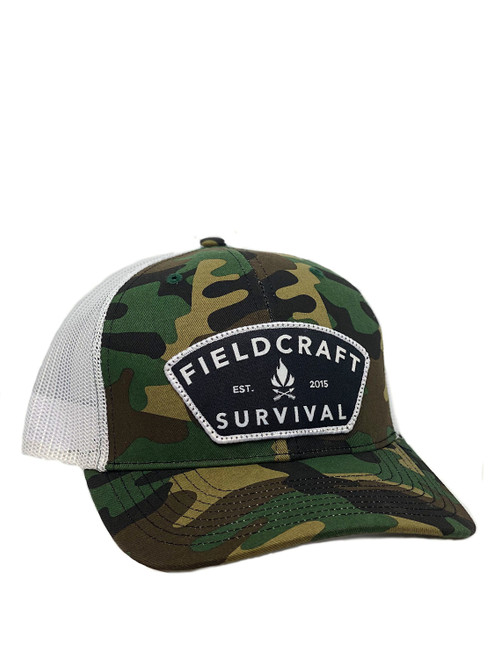 Fieldcraft Survival Established 2015 Camouflage Hat