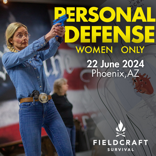 Personal Defense | Women Only: 22 June 2024 (Phoenix, AZ - Uptown)