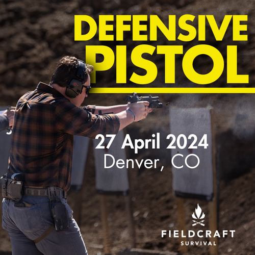 Defensive Pistol: 27 April 2024 (Denver, CO)