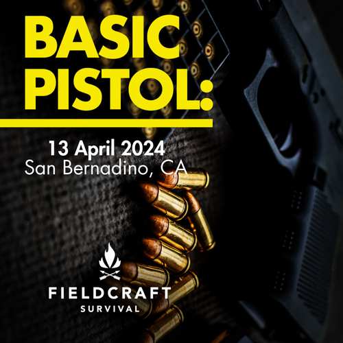 Basic Pistol: 13 April 2024 (San Bernardino, CA)