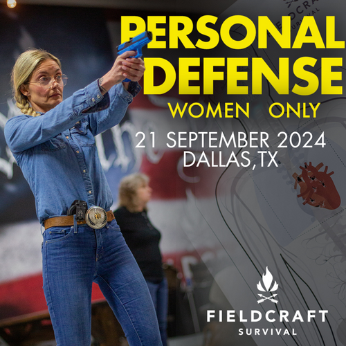 Personal Defense | Women Only: 21 September 2024 (Dallas/Ft. Worth, TX)