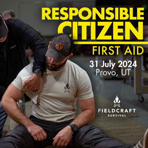 Responsible Citizen | First Aid: 31 July 2024 (Provo, UT)
