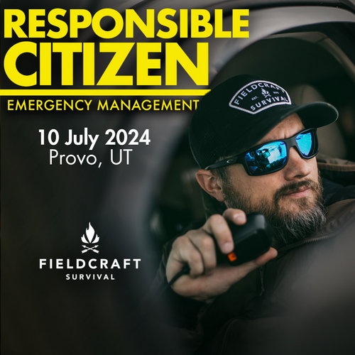 Responsible Citizen | Emergency Management: 10 July 2024 (Provo, UT)