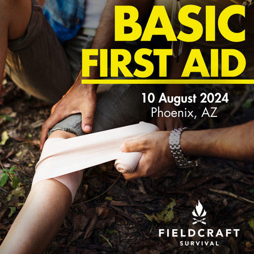 Basic First Aid : 10 August 2024 (Phoenix, AZ - Midtown)