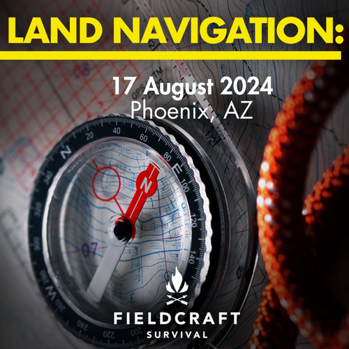 Land Navigation: 17 August 2024 (Phoenix, AZ - Midtown)