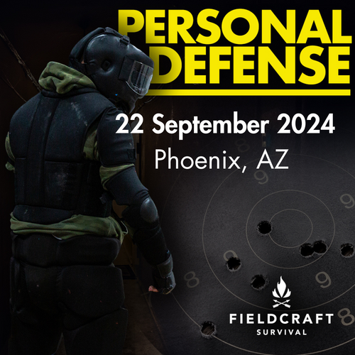 Personal Defense | Co-Ed: 22 September 2024 (Phoenix, AZ - Uptown)