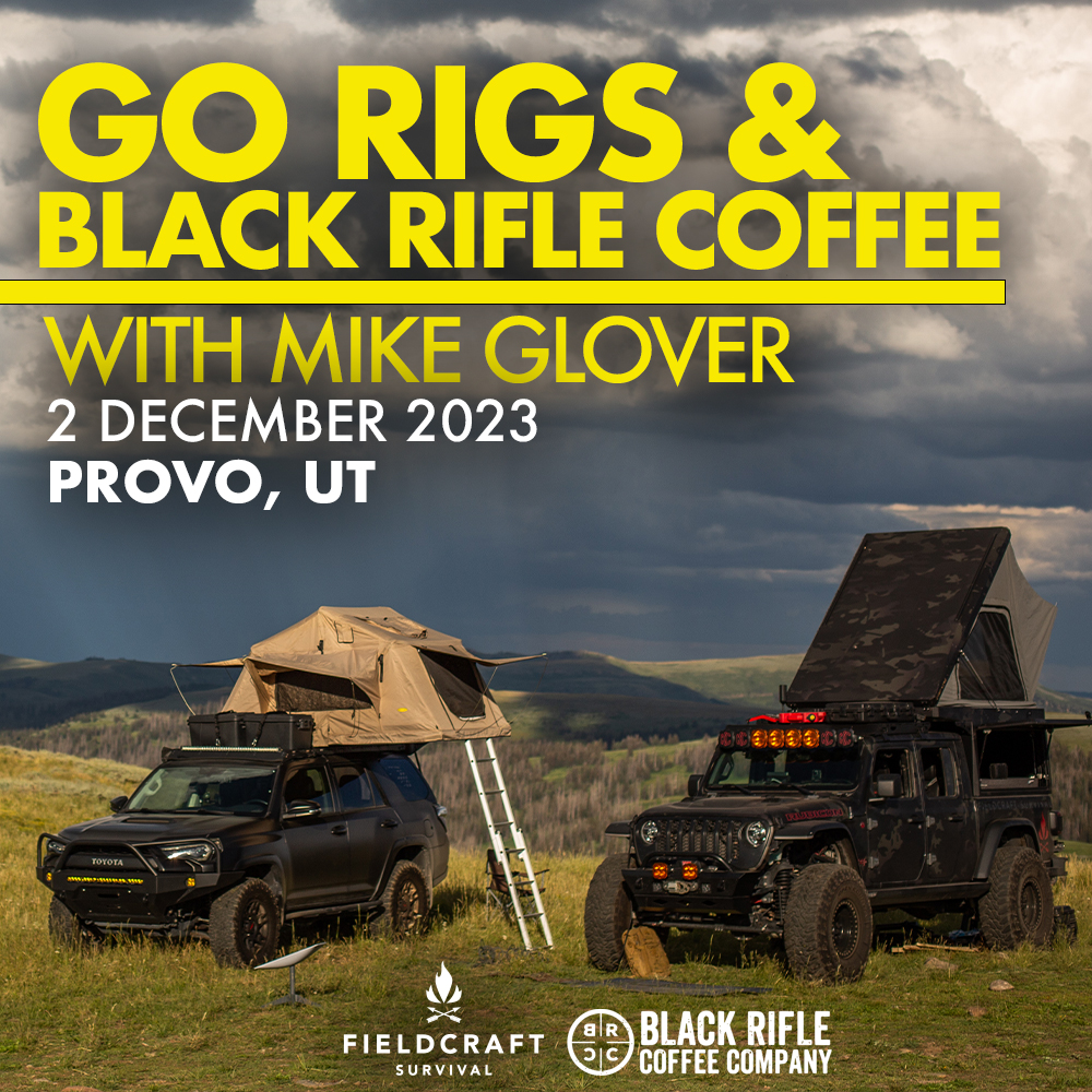 Go Rigs and Black Rifle Coffee with Mike Glover: 2 December 2023 (Provo, Utah )