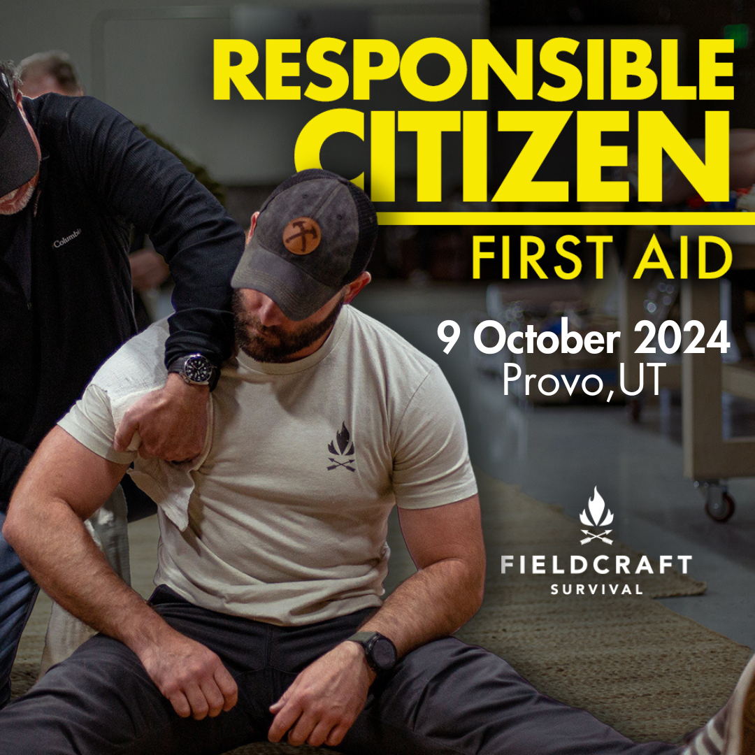 Responsible Citizen | First Aid: 9 October 2024 (Provo, UT)