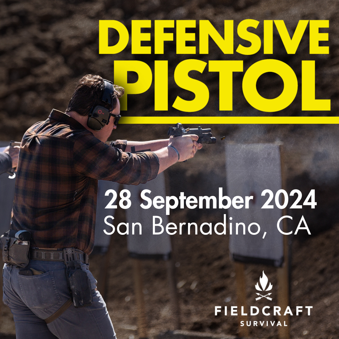 Defensive Pistol : 28 September 2024 (San Bernardino, CA)