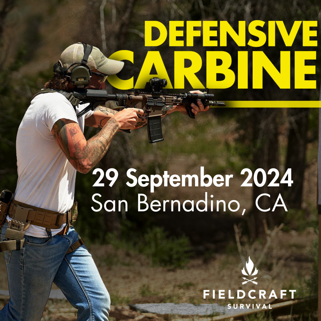 Defensive Carbine: 29 September 2024 (San Bernardino, CA)