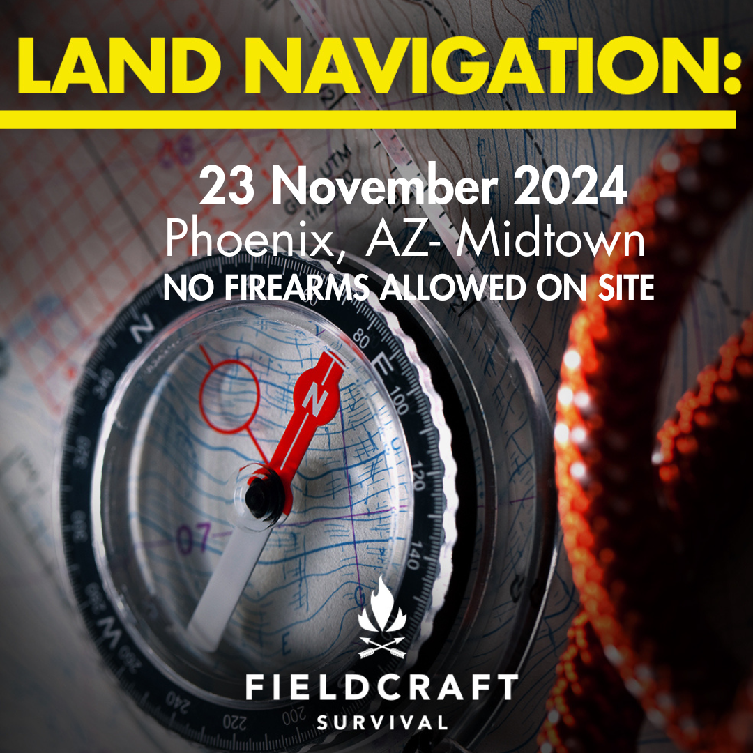 Land Navigation: 23 November 2024 (Phoenix, AZ - Midtown)