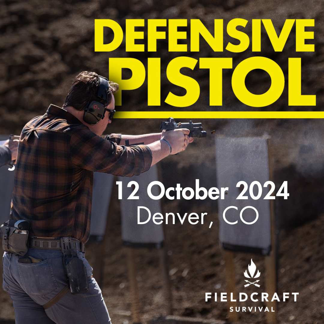 Defensive Pistol: 12 October 2024 (Denver, CO)