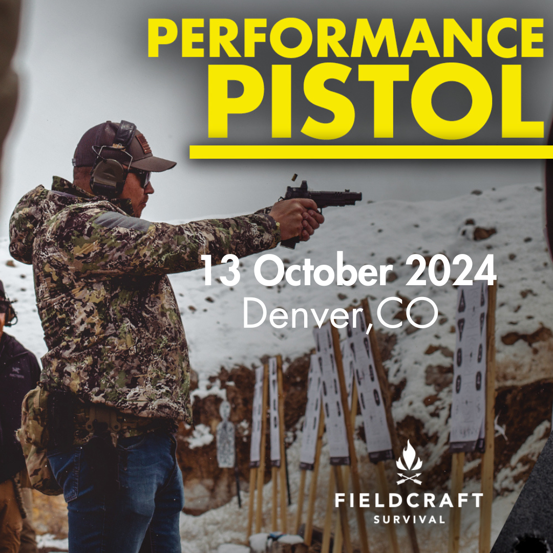 Performance Pistol : 13 October 2024 (Denver, CO)