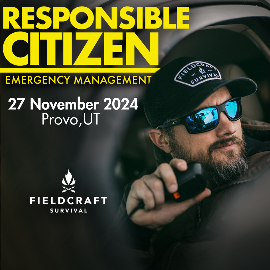 Responsible Citizen | Emergency Management: 27 November 2024 (Provo, UT)