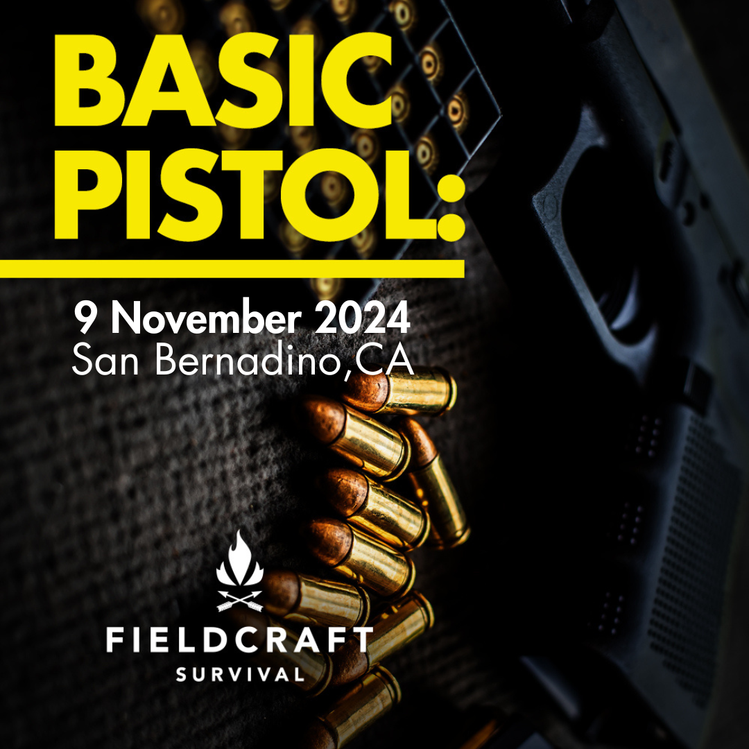 Basic Pistol: 9 November 2024 (San Bernardino, CA)