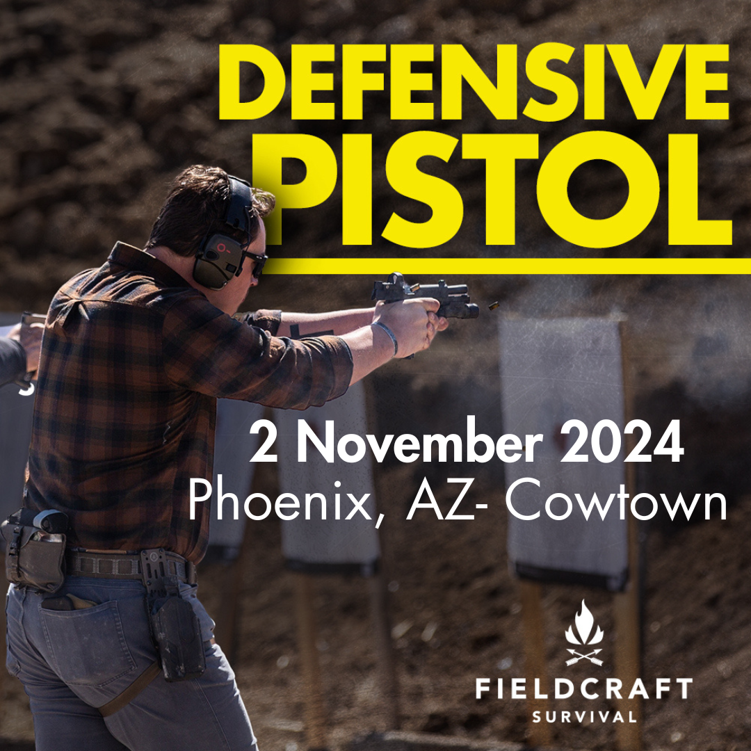 Defensive Pistol: 2 November 2024 (Phoenix, AZ- Cowtown)