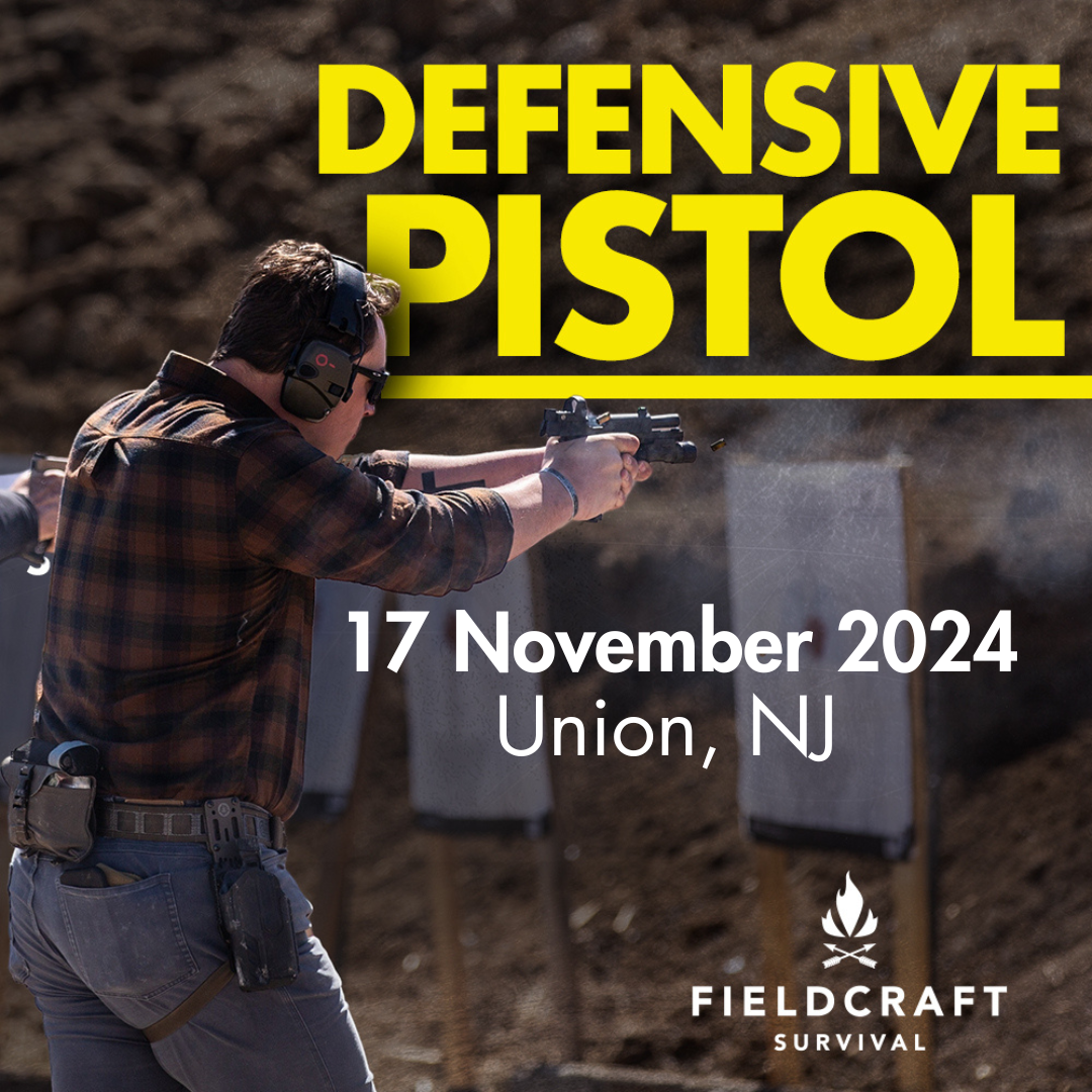 Defensive Pistol: 17 November 2024 (Union, NJ)