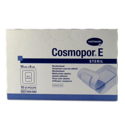 Apositivo estéril cosmopor e 10 x 6 cm