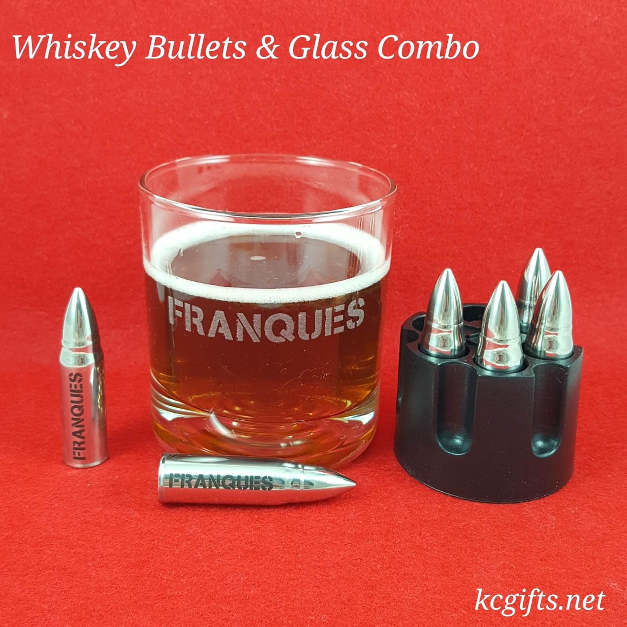Bullet Whiskey Stones Ice Cube Steel Ice Cubes Quick-Frozen Counter  Artifact Bullet Whiskey Bar Ice