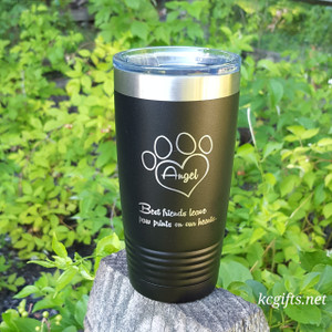 Polar Camel Insulated Mug - Pet Lovers Personalized Engraved Polar Camel YETI Clone  - Engraved with your Dog, Cat, Horse or any other favorite pet name.