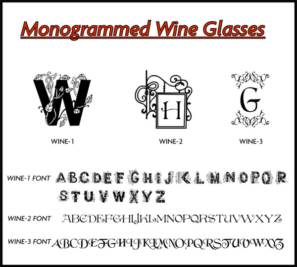 Personalized Stemless Wine Glass for your Wedding, Home Bar or Restaurant